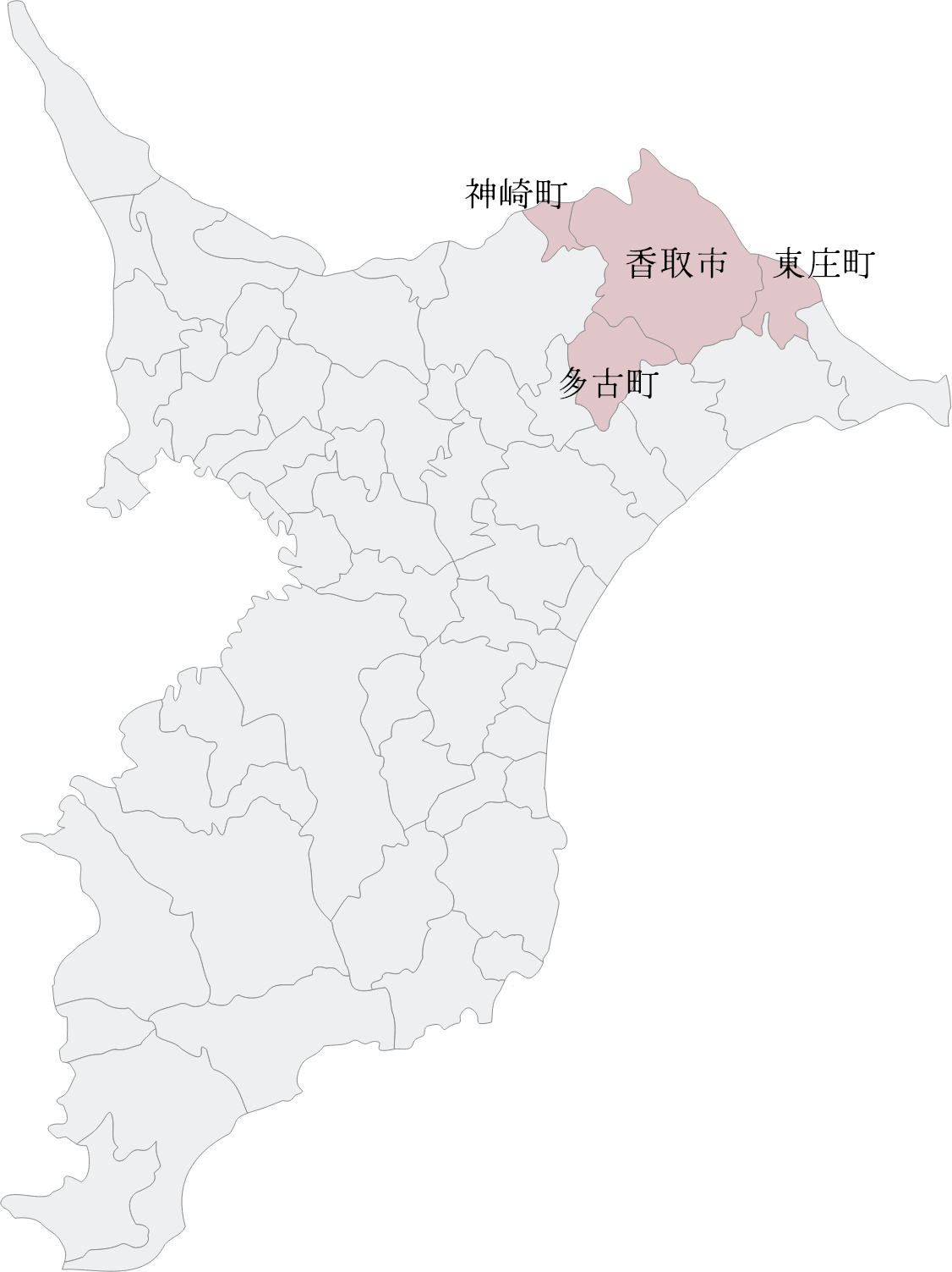 千葉県香取地区